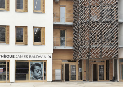 MÉDIATHÈQUE |JAMES BALDWIN |RÉSILLE BOIS | 2022 | Paris 19